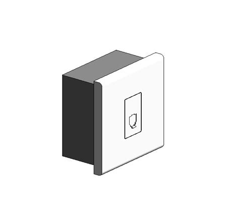 single socket Revit family